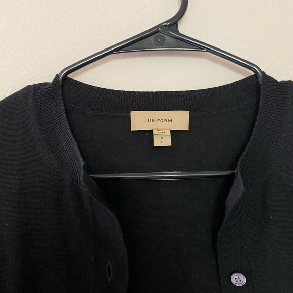 Burberry Uniform Merino Wool Button up Cardigan sz S - Picture 2 of 5